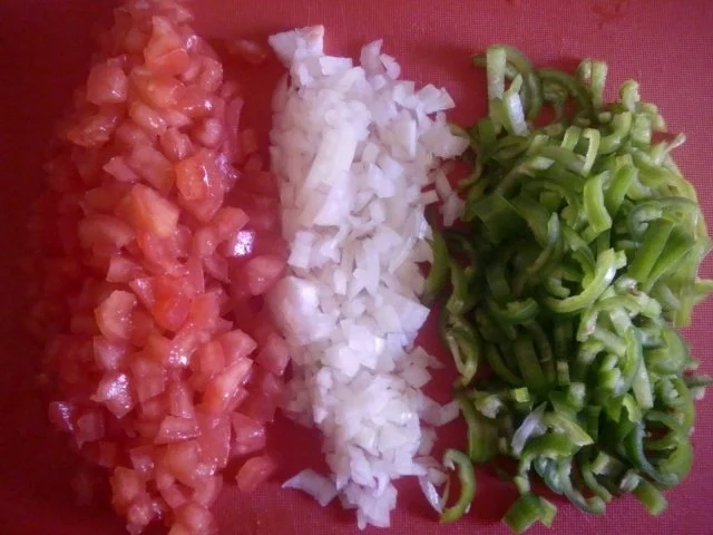 Rezept: Menemen / original türkisches Rührei Bild Nr. 5 Menemen / original türkisches Rührei - Rezept - Bild Nr. 5