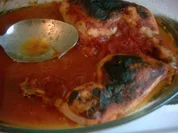 Hähnchekeulen in Tandoori - Tomaten - Honig - Soße - Rezept