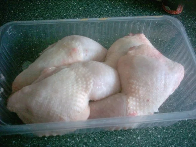 Rezept: Hähnchekeulen in Tandoori - Tomaten - Honig - Soße Bild Nr. 3 Hähnchekeulen in Tandoori - Tomaten - Honig - Soße - Rezept - Bild Nr. 3