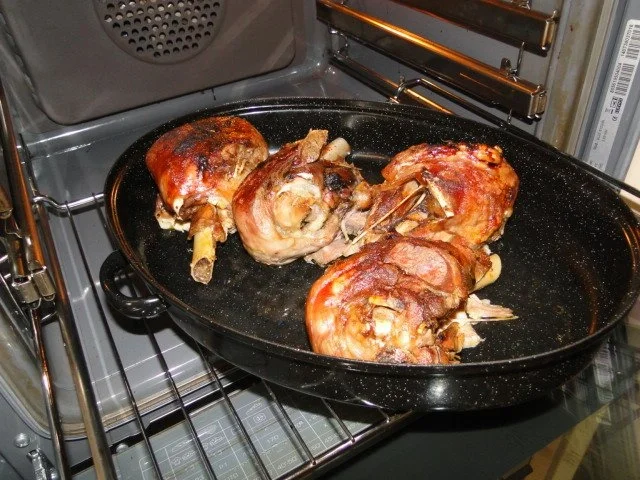 Putenoberkeulen mit glasierten Möhren - Rezept - Bild Nr. 4