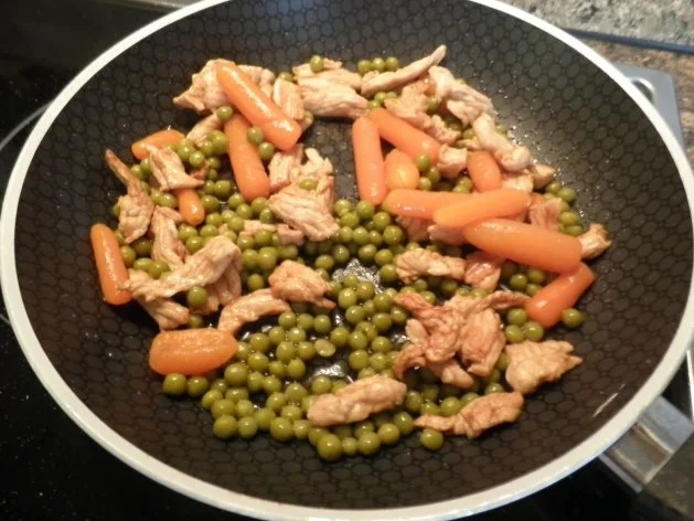 Rezept: Puten - Gemüse - Pfanne Bild Nr. 3 Puten - Gemüse - Pfanne - Rezept - Bild Nr. 3