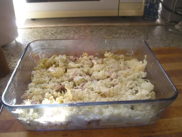 Rezept: Spargel-Nudel-Gratin Bild Nr. 3 Spargel-Nudel-Gratin - Rezept - Bild Nr. 3