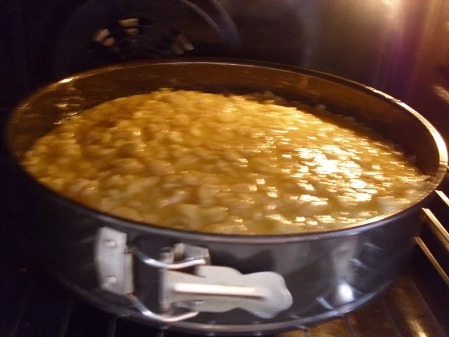 Rezept: Bienenstich mit Vanillepudding-Creme und Mandeln Bild Nr. 10 Bienenstich mit Vanillepudding-Creme und Mandeln - Rezept - Bild Nr. 10