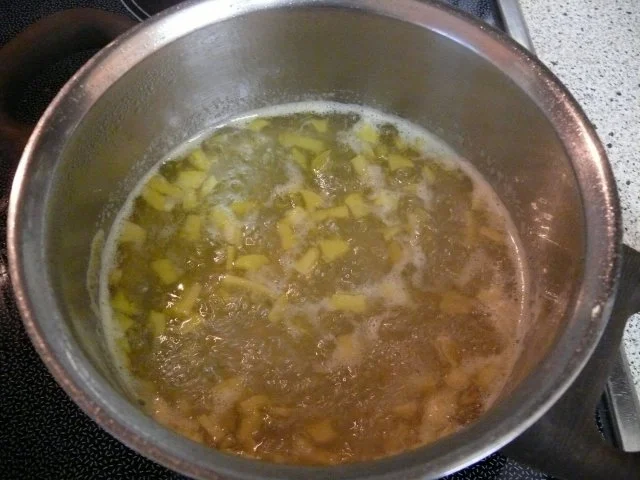 Rezept: Ingwer-Zitronen-Sirup Bild Nr. 3 Ingwer-Zitronen-Sirup - Rezept - Bild Nr. 3