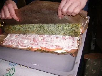 Spinat-Lachsrolle - Rezept - Bild Nr. 8