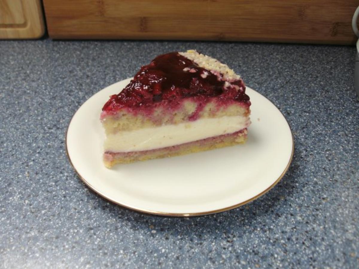 Bilder für Käsesahnetorte mit Himbeeren - Rezept