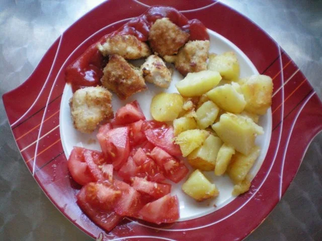 Rezept: Hähnchenspieße mit Mango-Joghurt-Curry-Sauce Bild Nr. 7 Hähnchenspieße mit Mango-Joghurt-Curry-Sauce - Rezept - Bild Nr. 7