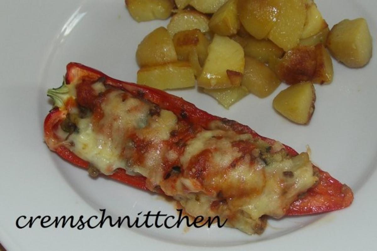 überbackene Paprika - Rezept