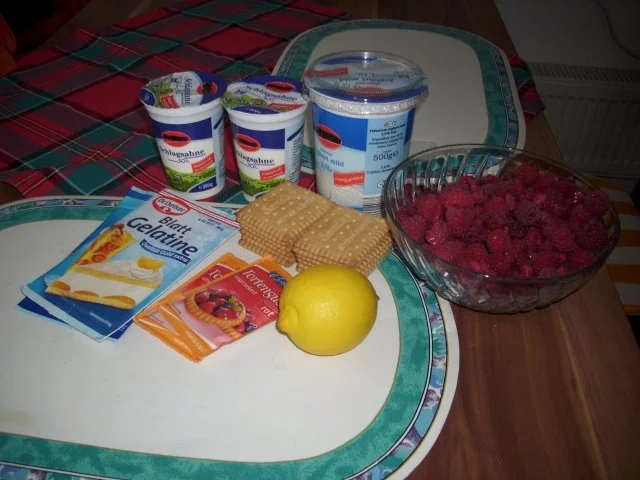 Himbeer-Joghurt-Dessert - Rezept