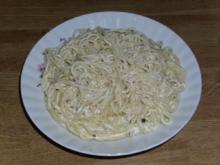 Kräuter Frischkäse-Spaghetti - Rezept