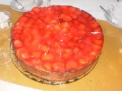 Fruchtiger Käsekuchen mit erfrischendem Rhabarber - Rezept