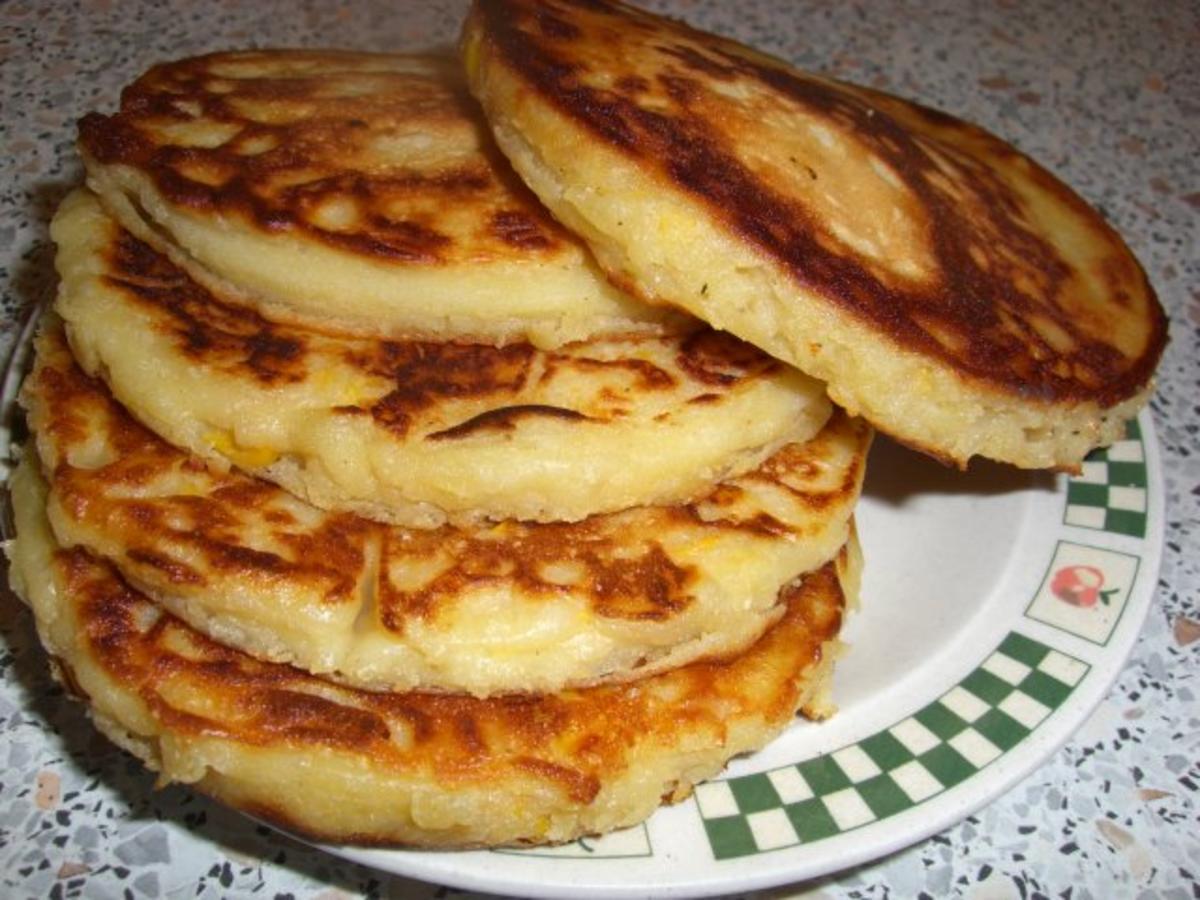 American Buttermilk Corn Pancakes - Rezept