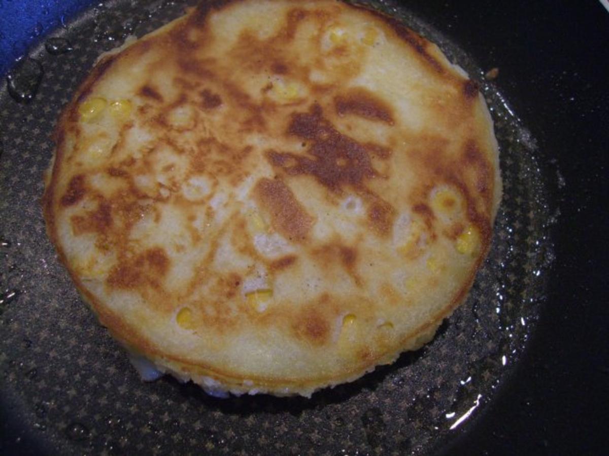 American Buttermilk Corn Pancakes - Rezept - Bild Nr. 8