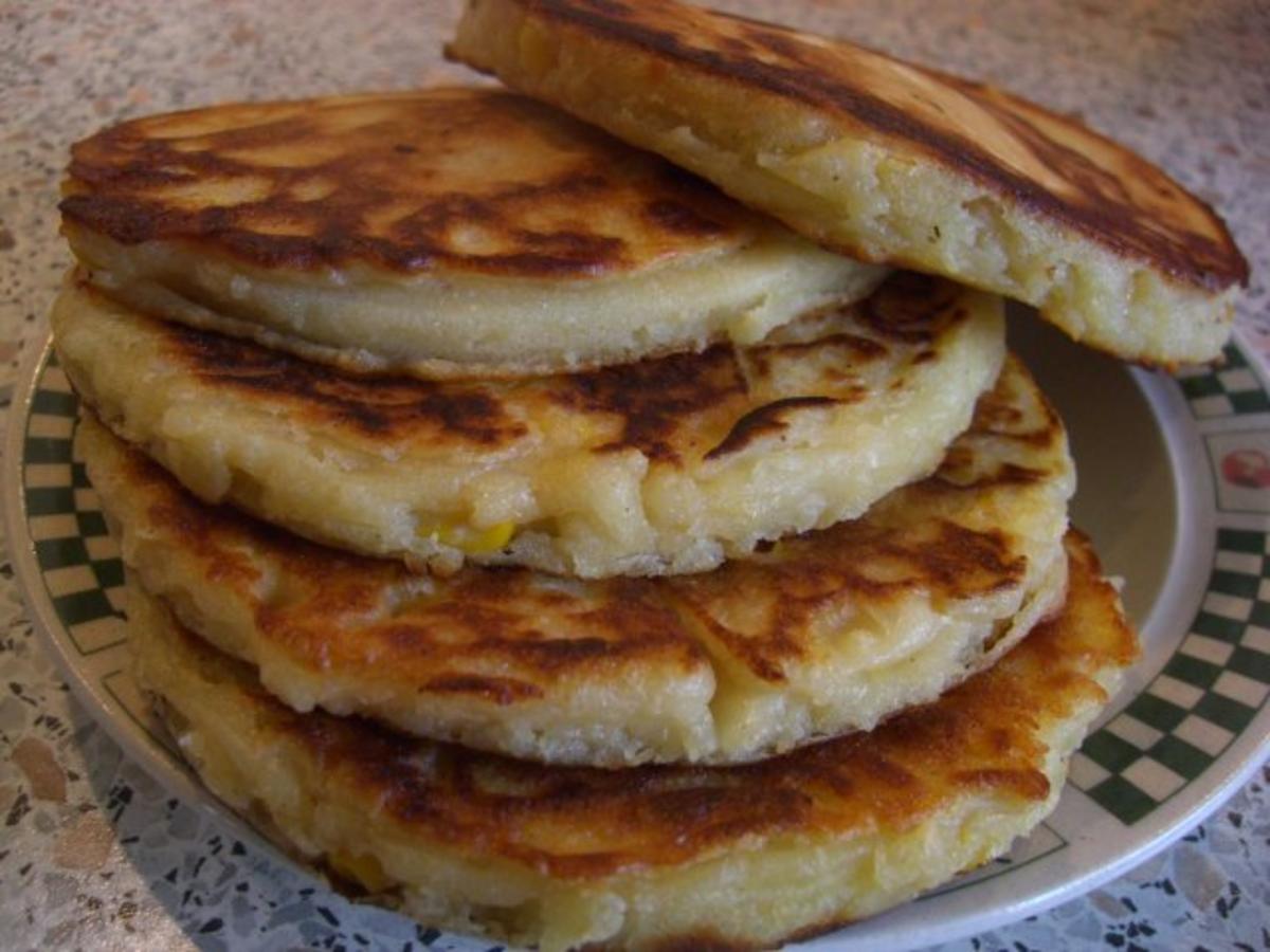 American Buttermilk Corn Pancakes - Rezept - Bild Nr. 9