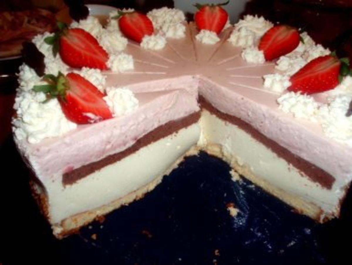 Torte: Erdbeer-Joghurt-Torte - Rezept - Bild Nr. 2