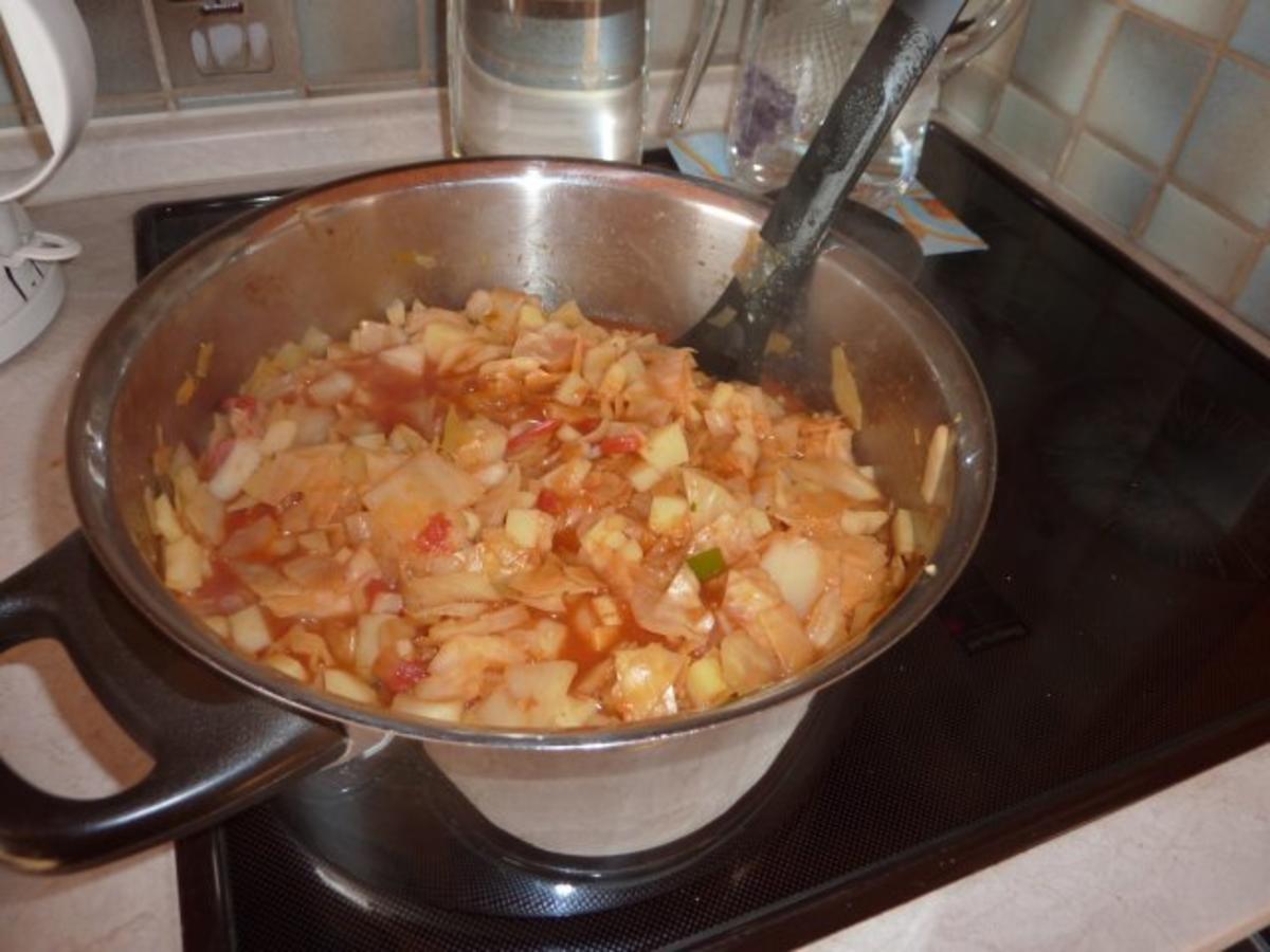 Scharfes Weißkohl-Curry - Rezept - Bild Nr. 4