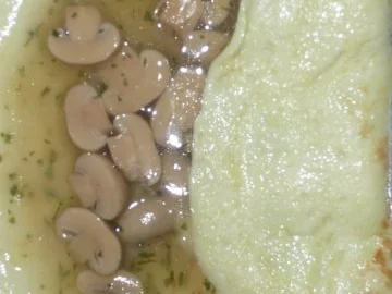 Pfannkuchen mit Champignonsauce - Rezept