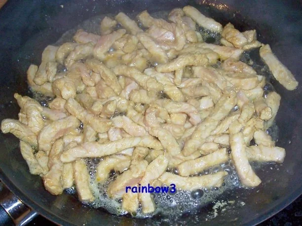 Kochen: Schweine-Geschnetzeltes mit Gemüse - Rezept - Bild Nr. 4