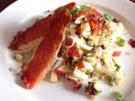 Fenchel - Apfelsalat mit Speck - Rezept