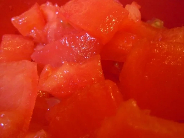 Rezept: Fruchtiger Salat mit Geflügelleber und knusprigem Knoblauch-Baguette Bild Nr. 5 Fruchtiger Salat mit Geflügelleber und knusprigem Knoblauch-Baguette - Rezept - Bild Nr. 5