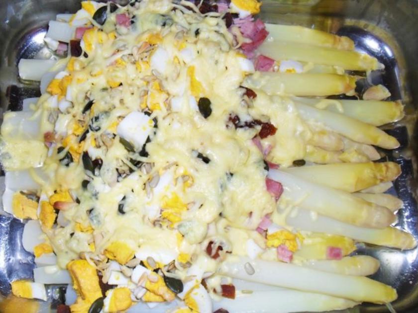 Spargelgratin mit weisser Spargel und Zitrone - Rezept mit Bild ...