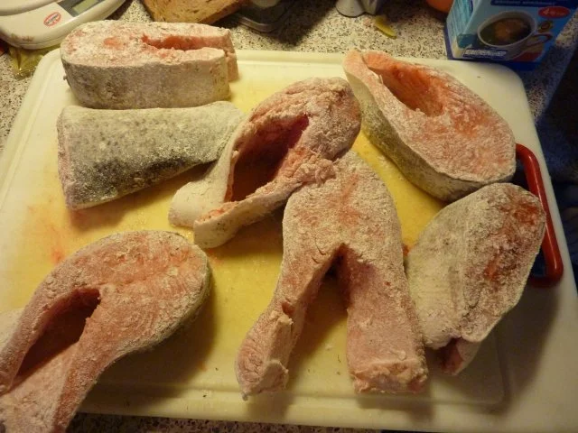 Fisch: Lachsforellensteak gebraten - Rezept - Bild Nr. 5