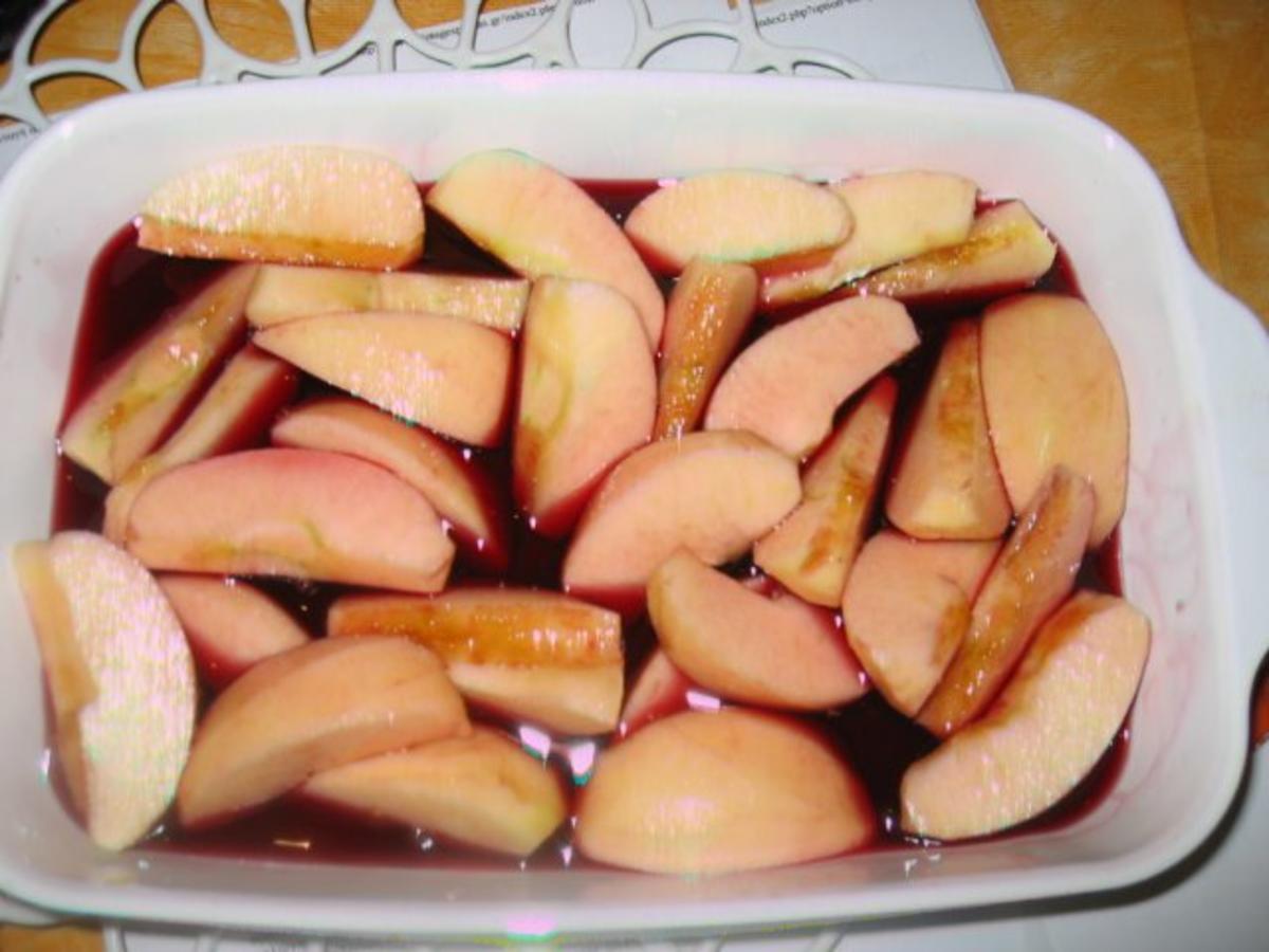 Äpfel in Cassislikör - Rezept - Bild Nr. 3