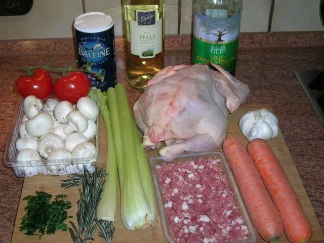 Rezept: Huhn (Hähnchen) nach Jägerinnen-Art (Pollo alla Cacciatora) Bild Nr. 5 Huhn (Hähnchen) nach Jägerinnen-Art (Pollo alla Cacciatora) - Rezept - Bild Nr. 5