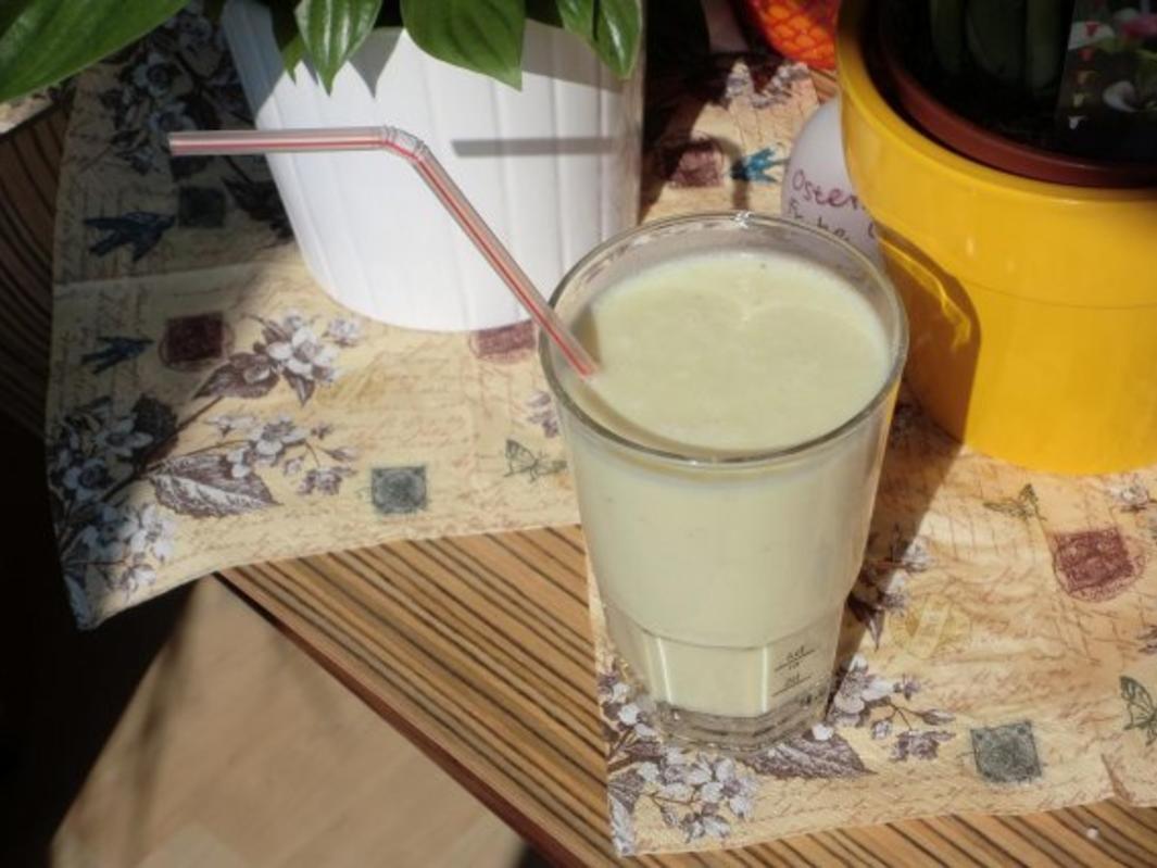 Bananen Milchshake - schnell &amp; einfach - 76 kcal/100g