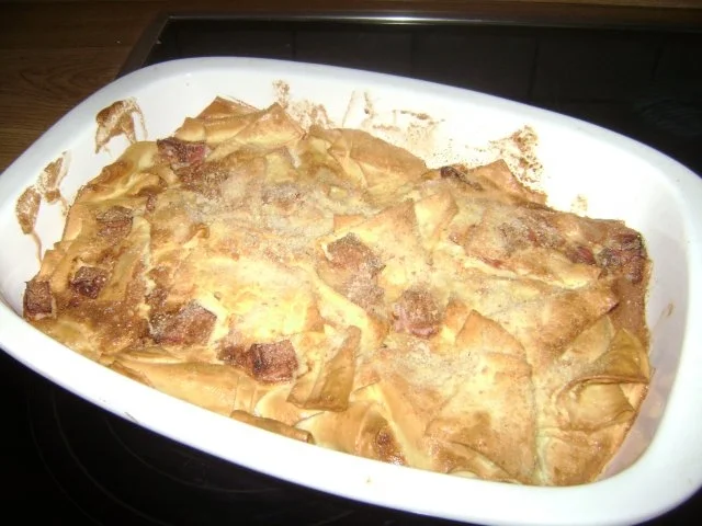 Rezept: Schinkenfleckerl - ein super Schinkenauflauf Bild Nr. 9 Schinkenfleckerl - ein super Schinkenauflauf - Rezept - Bild Nr. 9