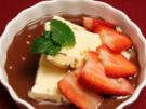 Krokant-Parfait in Nougatsoße - Rezept