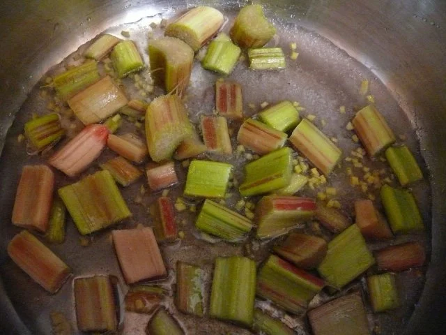 Rezept: Rhabarber-Ingwer-Marmelade Bild Nr. 6 Rhabarber-Ingwer-Marmelade - Rezept - Bild Nr. 6