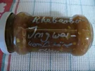 Rezept: Rhabarber-Ingwer-Marmelade Rhabarber-Ingwer-Marmelade - Rezept