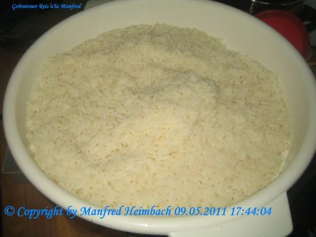 Reis - gebratener Reis a’la Manfred - Rezept - Bild Nr. 4