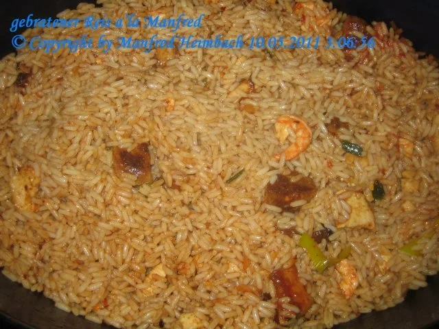 Reis - gebratener Reis a’la Manfred - Rezept - Bild Nr. 3
