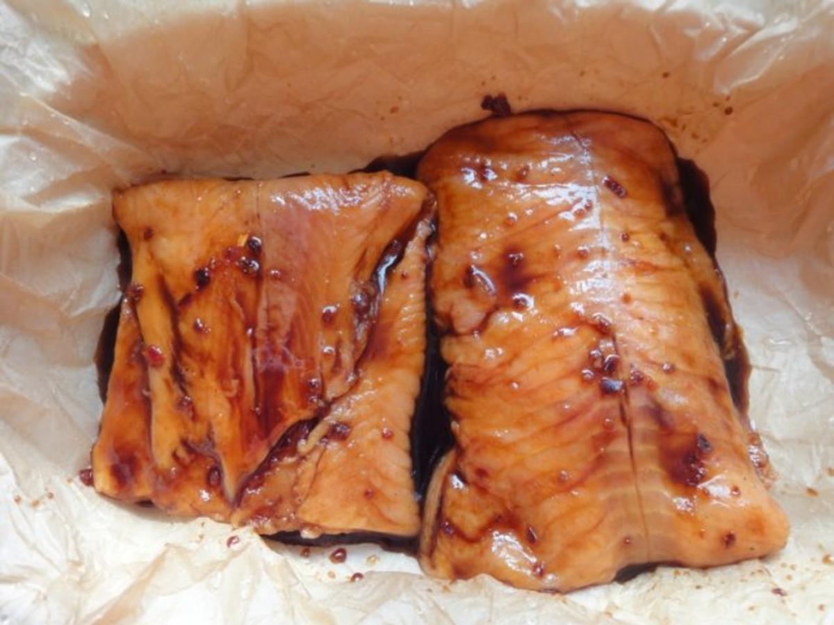 Marinierter Lachs - einfach - 178 kcal/100g