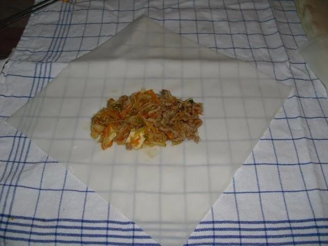 Rezept: Frühlingsrollen Bild Nr. 4 Frühlingsrollen - Rezept - Bild Nr. 4