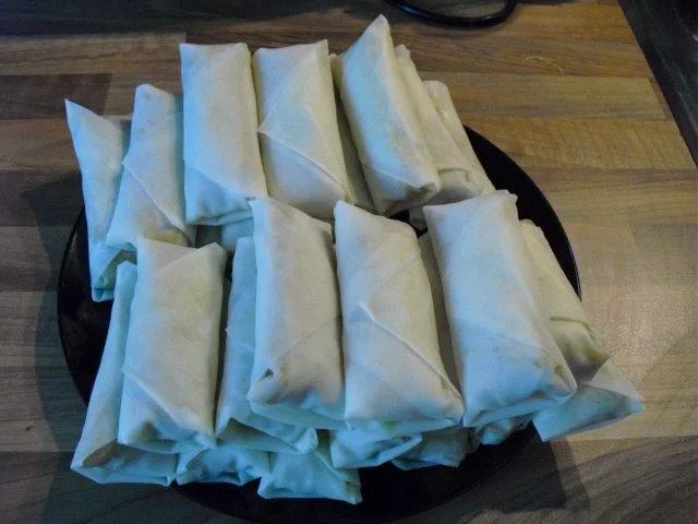 Rezept: Frühlingsrollen Bild Nr. 7 Frühlingsrollen - Rezept - Bild Nr. 7