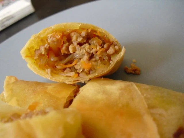 Rezept: Frühlingsrollen Bild Nr. 10 Frühlingsrollen - Rezept - Bild Nr. 10