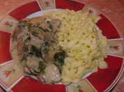 Champignons-Sauce - Rezept