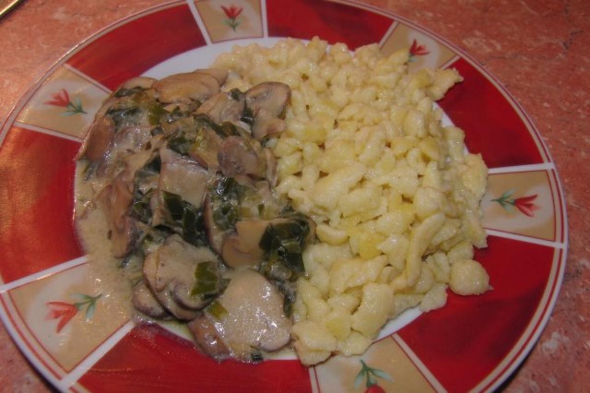 Champignons-Sauce - Rezept Durch suesse