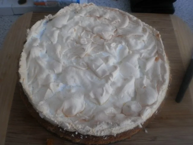 Rezept: Rhabarber-Baiser-Kuchen Bild Nr. 7 Rhabarber-Baiser-Kuchen - Rezept - Bild Nr. 7