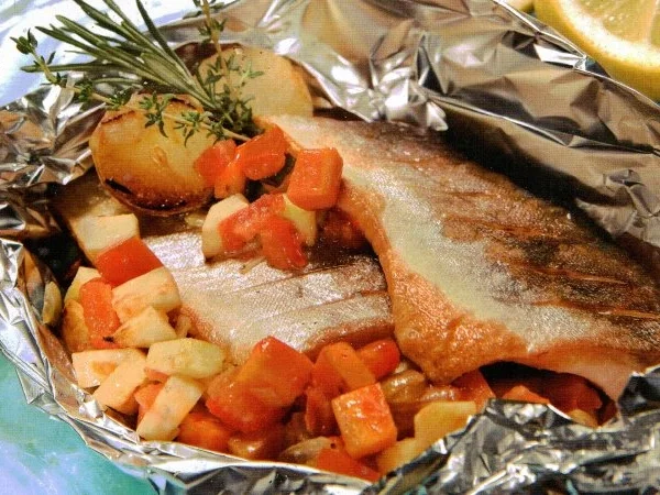 Rhyfalls Gemüse-Saibling - Rezept