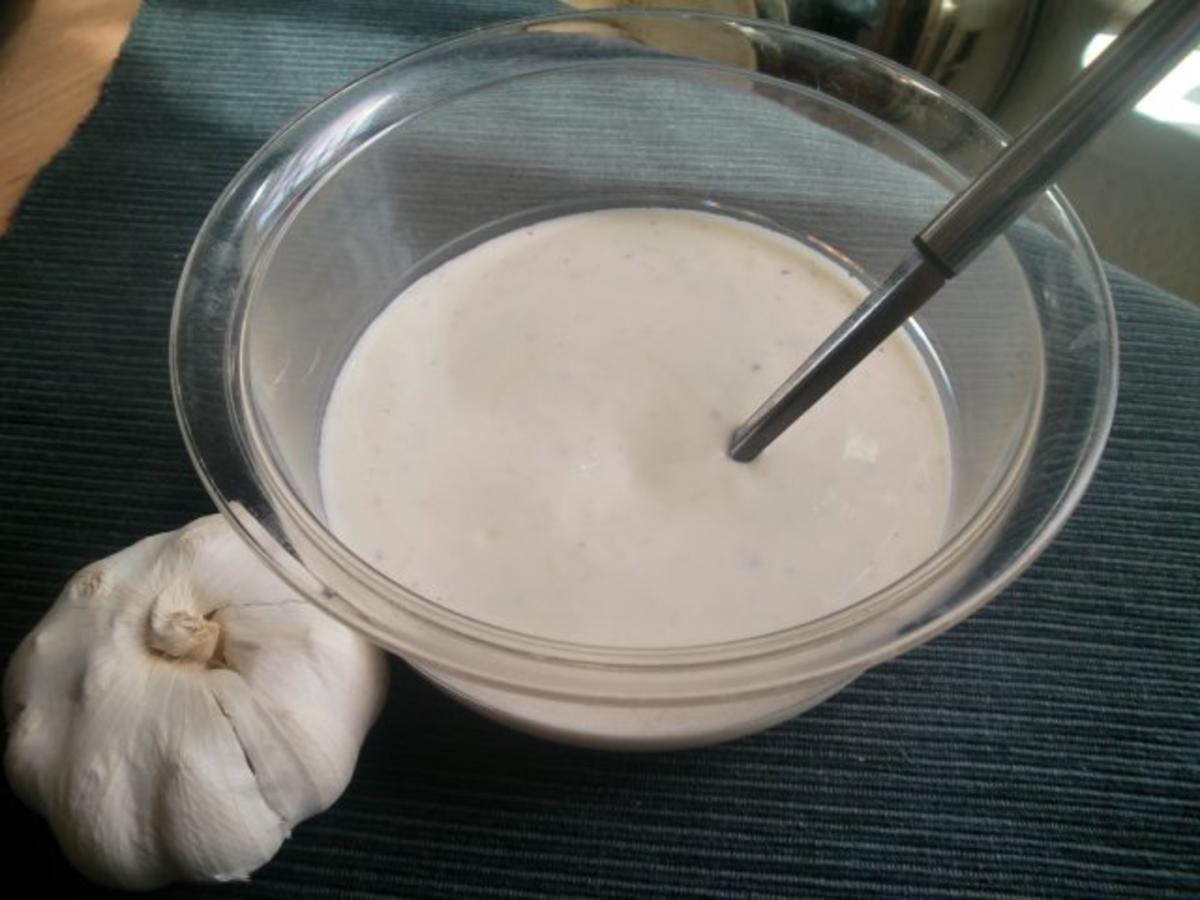 Knoblauch-Minz-Joghurt-Soße - Rezept mit Bild - kochbar.de