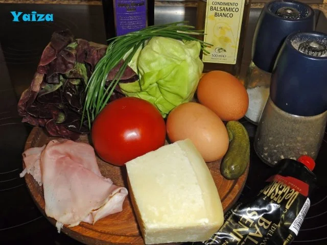 Rezept: Überraschungsei auf Salatbett Bild Nr. 3 Überraschungsei auf Salatbett - Rezept - Bild Nr. 3