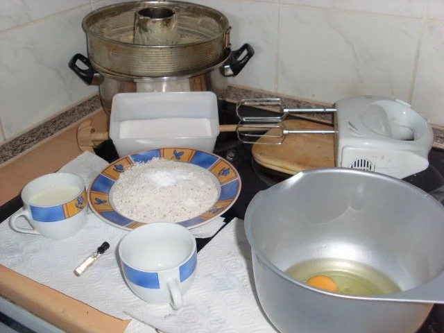 Apfel - Bananen - Sandtorte - Rezept