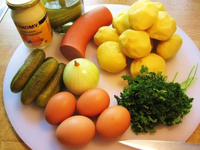 Rezept: Kartoffelsalat festlich ... Bild Nr. 2 Kartoffelsalat festlich ... - Rezept - Bild Nr. 2