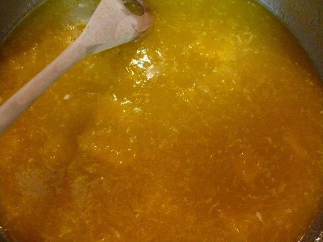 Rezept: Orangen-Ingwer-Konfitüre mit Zitronenmelisse Bild Nr. 7 Orangen-Ingwer-Konfitüre mit Zitronenmelisse - Rezept - Bild Nr. 7