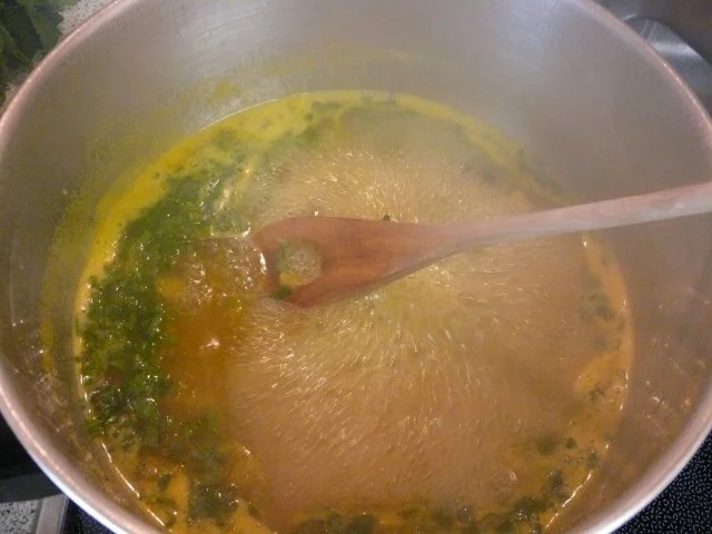 Rezept: Orangen-Ingwer-Konfitüre mit Zitronenmelisse Bild Nr. 9 Orangen-Ingwer-Konfitüre mit Zitronenmelisse - Rezept - Bild Nr. 9