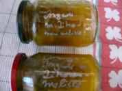 Orangen-Ingwer-Konfitüre mit Zitronenmelisse - Rezept